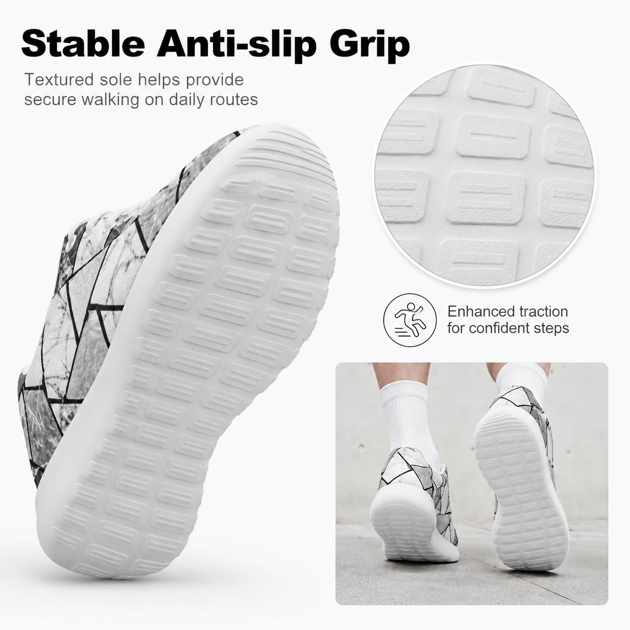ENEN Zapatillas Deportivas Hombre Mujer | Transpirable Malla Tenis Ligeras Calzado de Running Antideslizante para Gimnasio y Caminar Zapatos de Deportes Cómodos