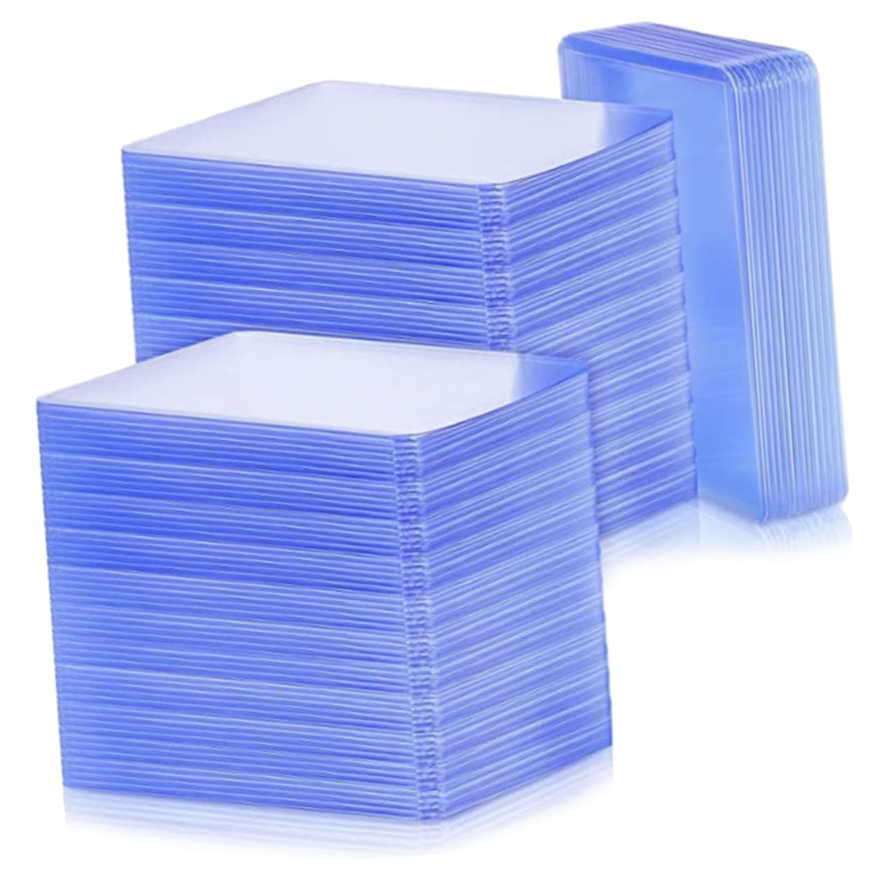 Toddmomy Fundas Protectoras para Cartas de Juego Estándar 35pt Transparentes, 100 Unidades, para Coleccionistas y Almacenamiento Seguro de Tarjetas Deportivas