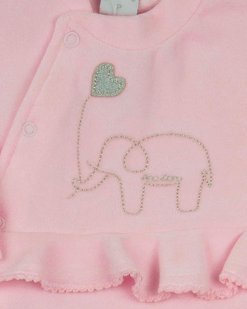 Macacão Bebê Menina em Plush Ano Zero – Bordado de Elefantinho com Coração em promoção! Veja a oferta e mais achadinhos de Bebês 4 Hoje é o melhor dia para comprar Macacão Bebê Menina em Plush Ano Zero – Bordado de Elefantinho com Coração com aquele preço maroto! Promoção! Aproveite a oferta! 4