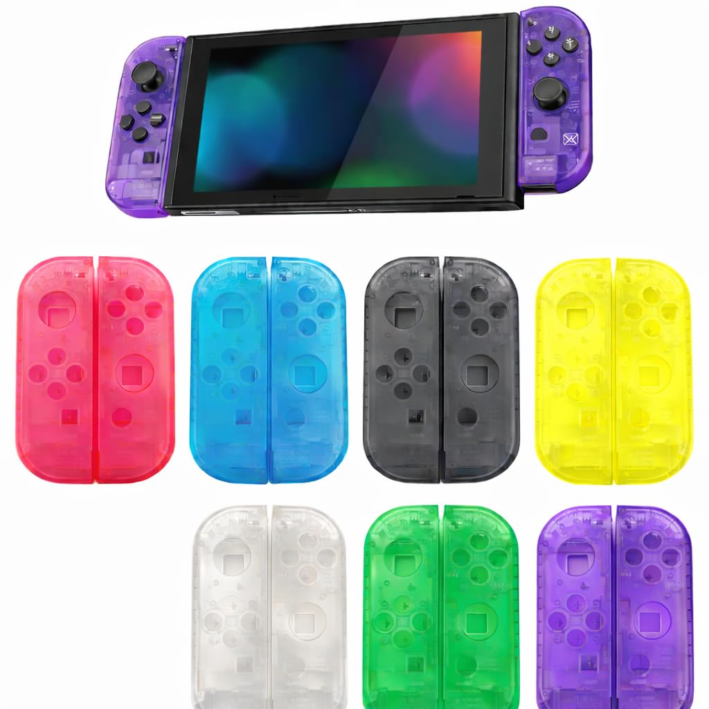 Amazon.co.jp: スカーレットnet Switch Joy-Con対応 交換用シェル 