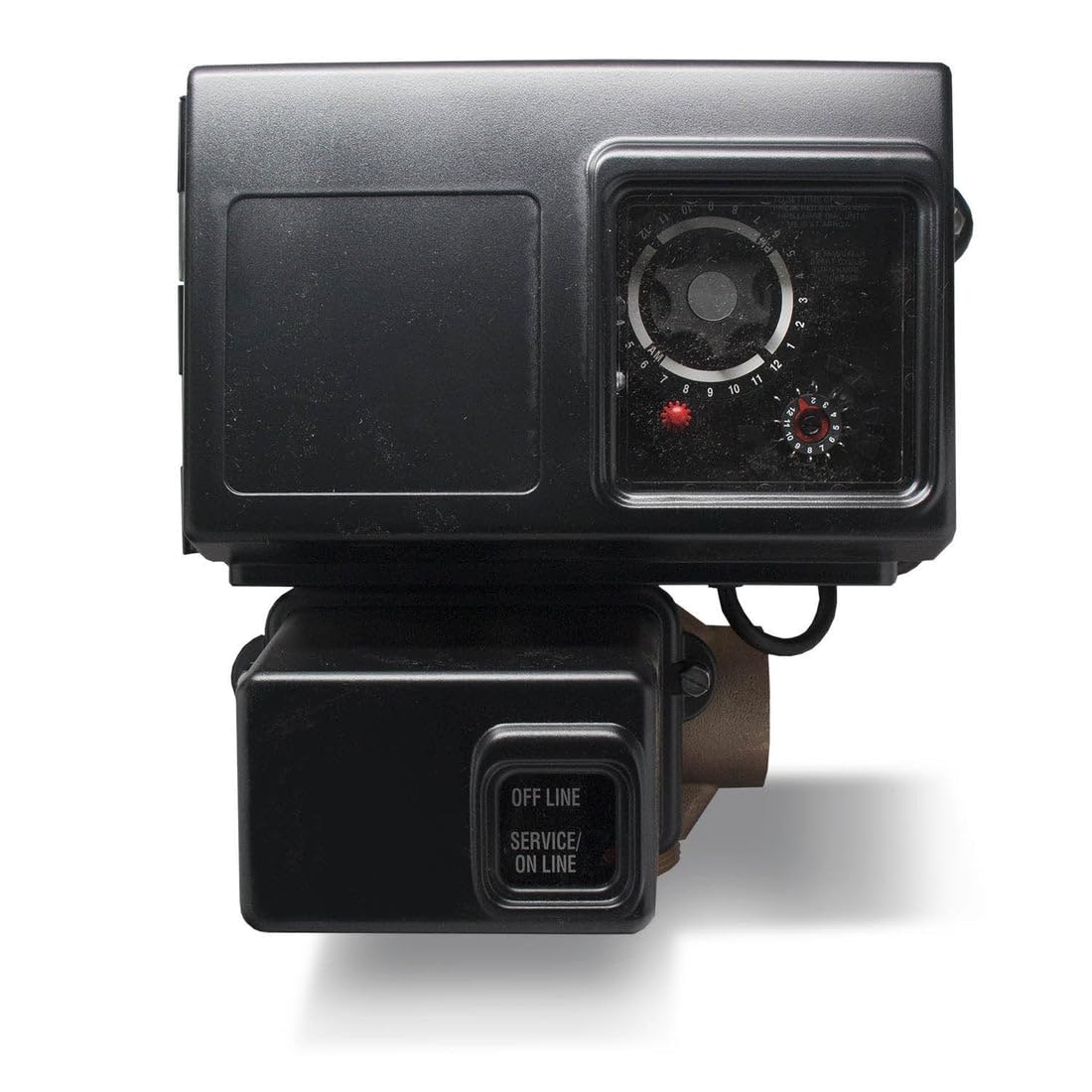 Crystal Quest 2900 Automatic Control Head - Meter | Standard Analog Interface | Filter Valve - Flow-Activated Regeneration, Durable Brass Body, High Capacity for Filtration Systems