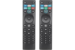 Replacement of VIZIO TV Remote Control XRT140 - Affordable Twin-Pack