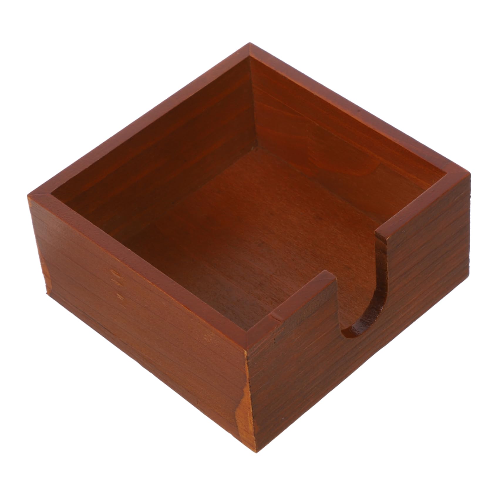 Ciieeo 4 Porta Servilletas De Madera Para Baño Dispensador De Servilletas Con Diseño Ahuecado Lateral Para Facilitar El Acceso A Las Servilletas.