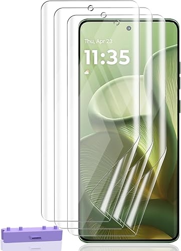 Miniatura 51 de Paquete de 3+2 protectores de pantalla para Samsung Galaxy S25 Ultra Flexible TPU Film (no vidrio) con protector de lente de cámara de vidrio