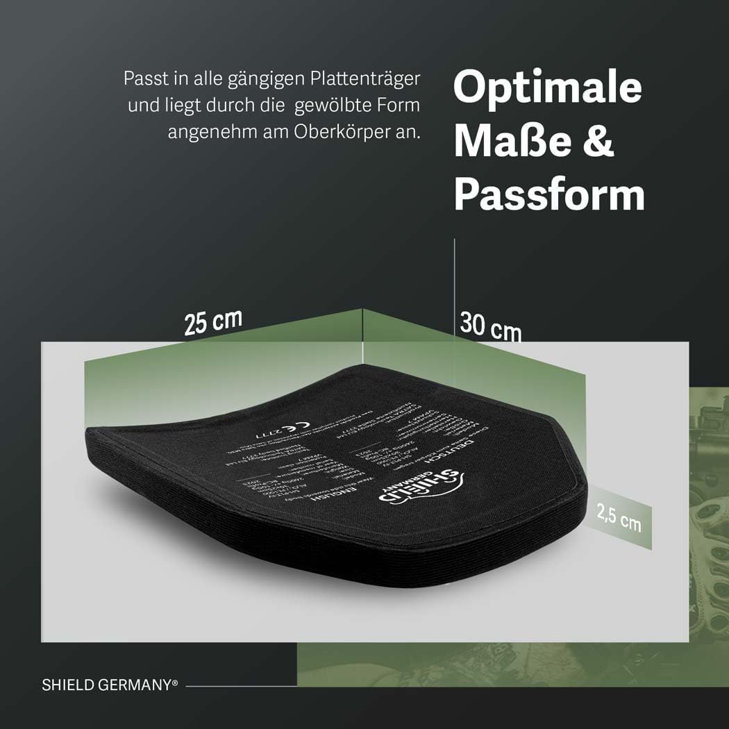 Plaque de protection SHIELD SK4 / NIJ IV, STA