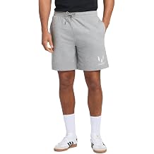 Messi Mens Lifestyle Essential Wingstar Shorts, Comfortable Fit with Drawstring