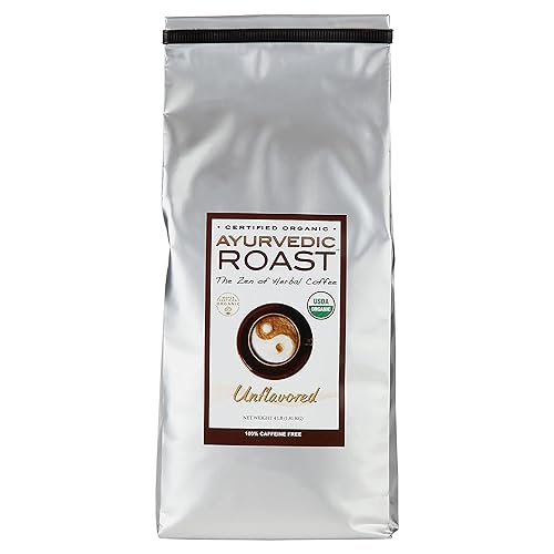 Miniatura 10 de Asado ayurvédico sustituto de café orgánico certificado libre de cafeína bebida de grano natural y mezcla de hierbas que es una gran alternativa de