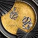 GNOCE Snake Ring for Women Men S925 Life Power Black Rings with Cubic Zirconia Personality Jewelry Engagement Anniversary Promise Fashion Ring (8)