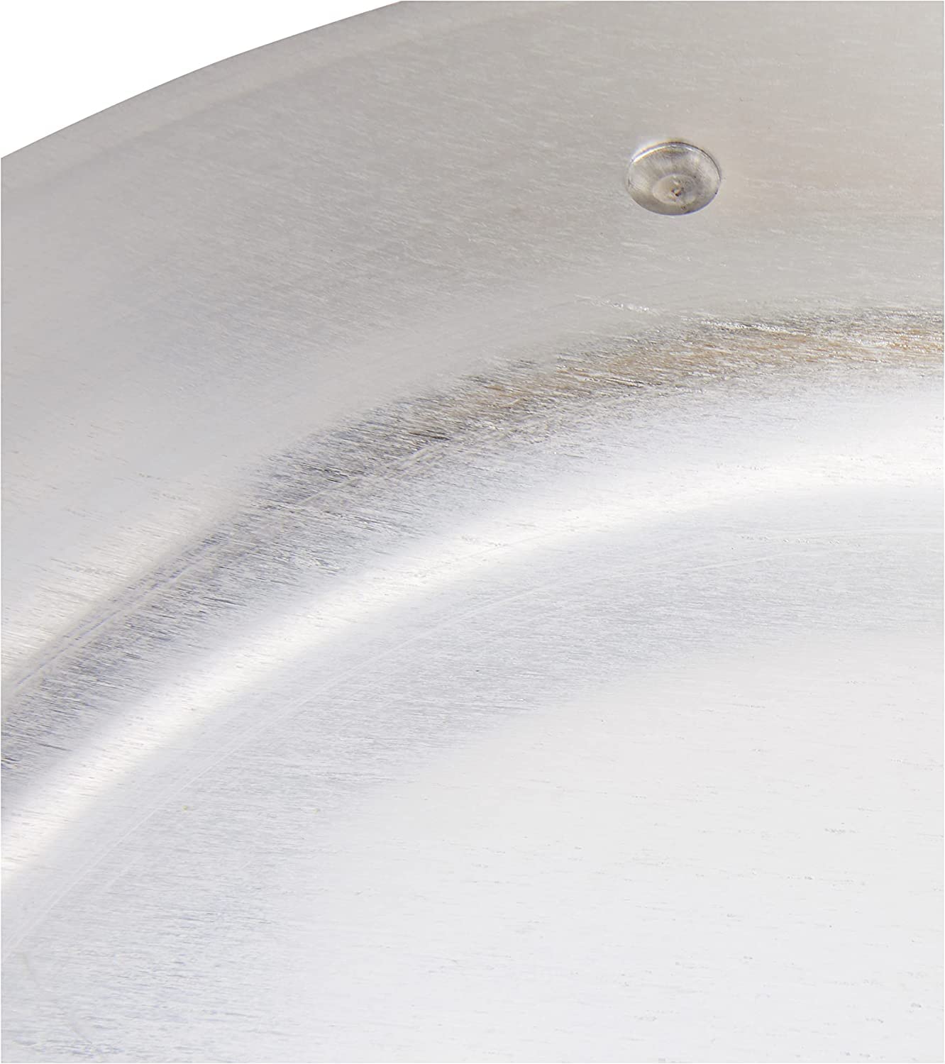 Pentole Agnelli Pfanne Aluminium 2 Griffen, Edelstahl 40 cm