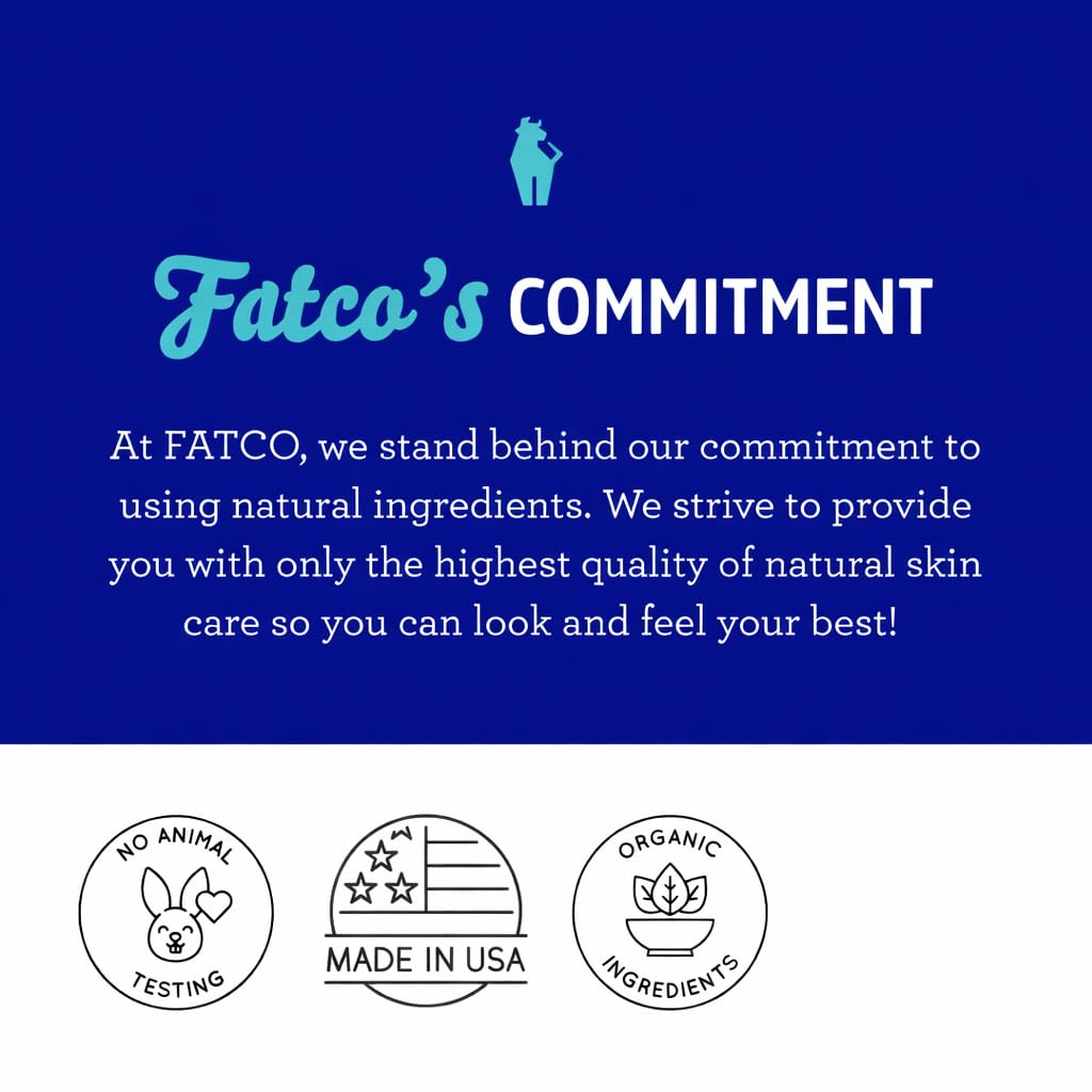 FATCO Stank Stop All Natural Deodorant with Tallow and Organic Coconut Oil – Grapefruit + Ginger 2-Pack (1.7 oz)