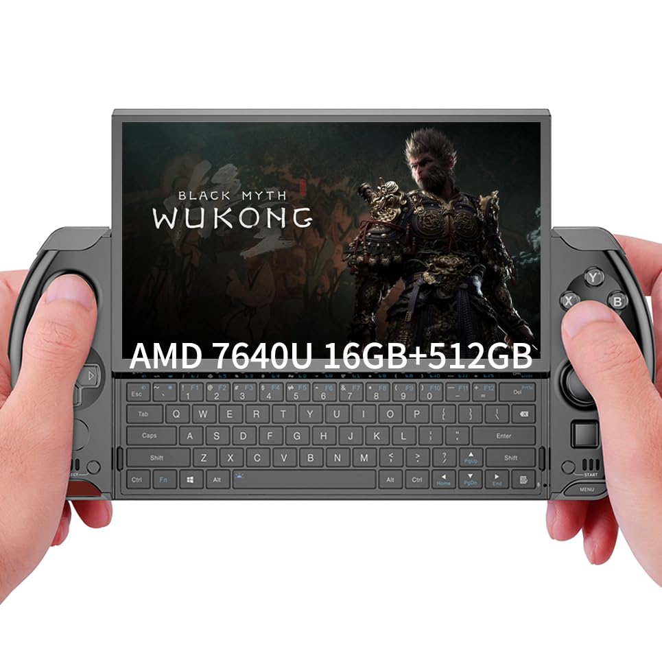 Amazon.com: GPD Win 4 2024 [AMD Ryzen 5 7640U-16GB+512GB] 6 Inches 