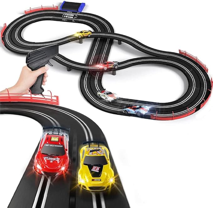 montessori giochi pista macchinine