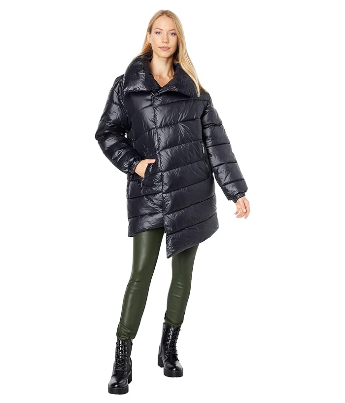 NVLT Asymmetrical Puffer with Pillow Collars 6pm