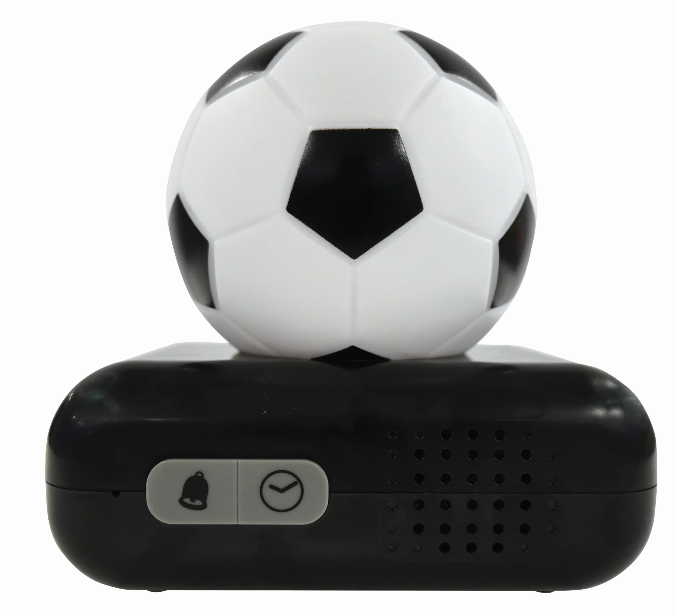LEXIBOOK, Football, Nightlight alarm clock, Sounds and Melodies, LCD Backlit screen, Luminous, Snooze, Black/White, RL800FOLXB - Image 3