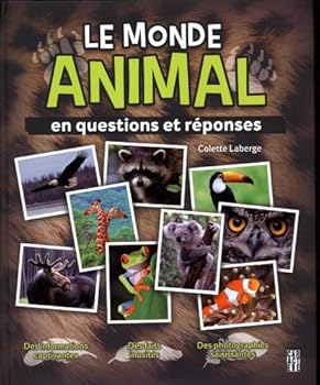 Hardcover Monde animal en question et réponses Le [French] Book