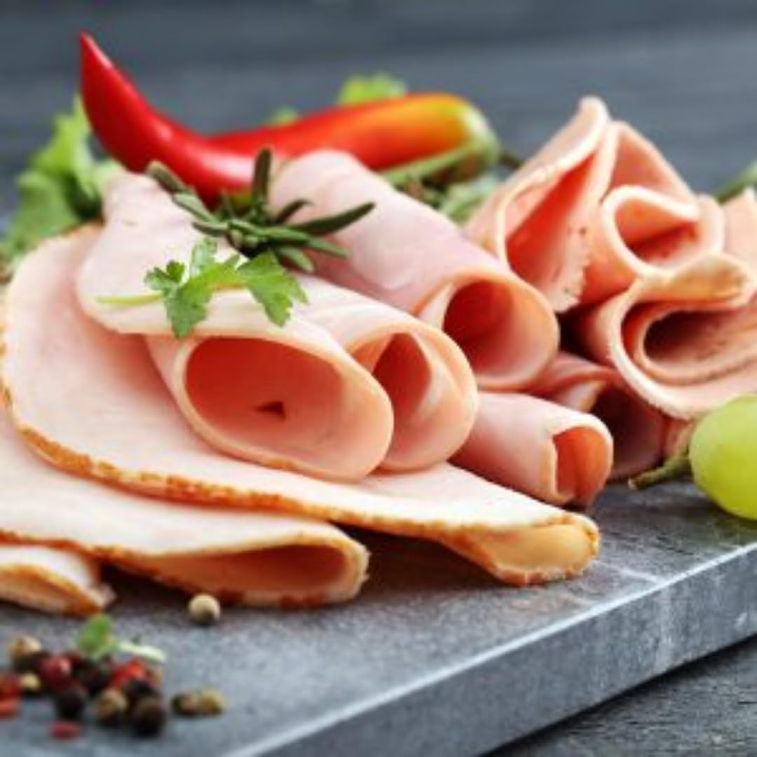 FULYA, Hühnersalami Salami, zum Frühstück und Abendessen, Geflügelfleischwurst - 400g x 4 STÜCK