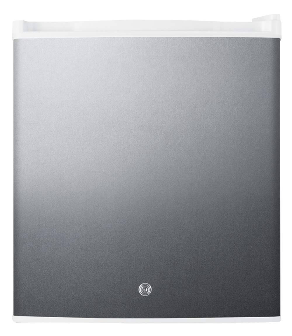 Summit Appliance FFAR25L7BISS Commercial 17" Wide Compact Built-In All-Refrigerator, Factory-installed Lock. 1.7 cu.ft Capacity, LED Lighting, Digital Thermostat, Automatic Defrost, Sealed Back on Fridge.com