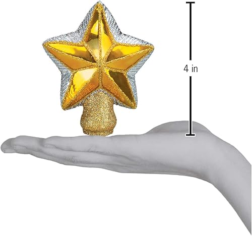 Miniatura 3 de Old World Christmas Decoración de cristal para árbol de Navidad, decoración navideña hecha a mano