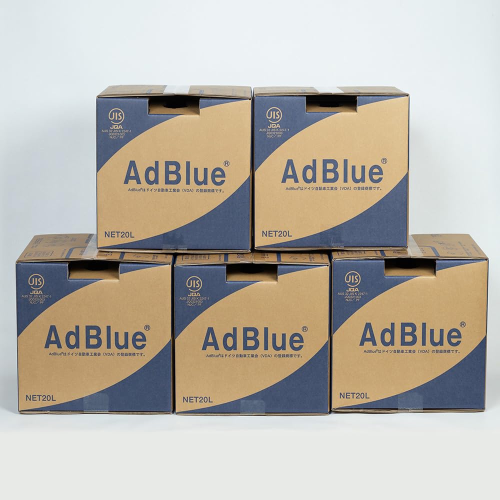 Amazon | AdBlueアドブルー尿素水20L×5個セット JIS規格商品 | 燃料