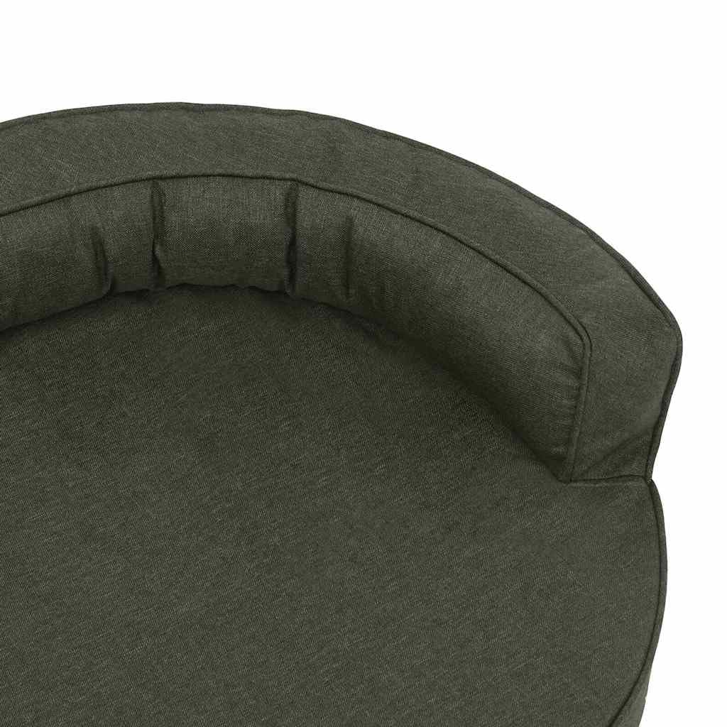 Cama para perros 75 x 53 cm gris oscuro