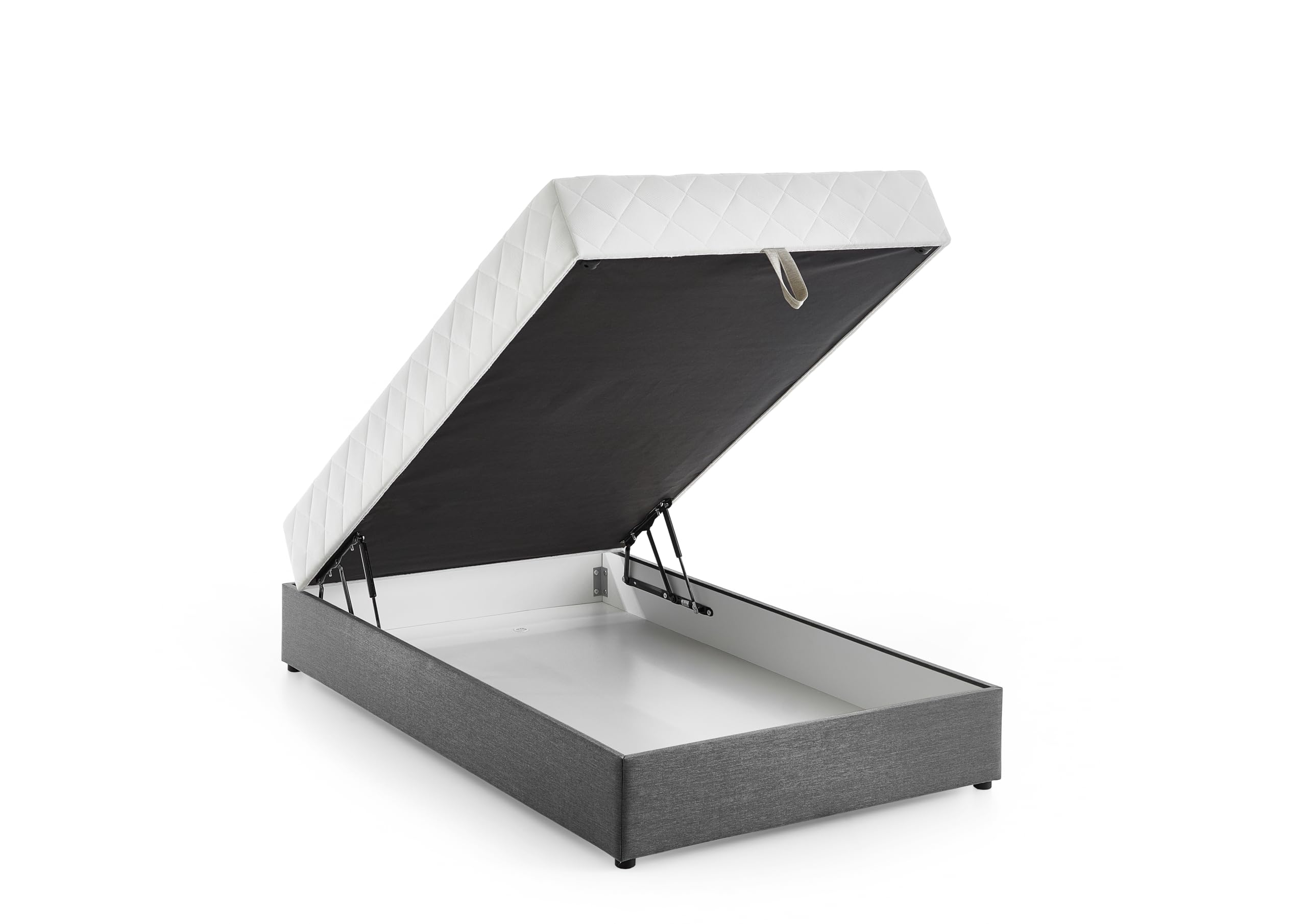 Atlantic Home Collection Lit Coffre Belina sans tête de lit