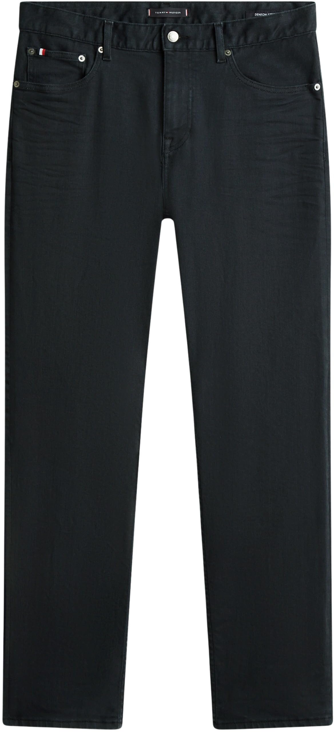 Tommy Hilfiger Straight Denton Str Brent Black Mw0mw41900 - Prosty Mężczyźni