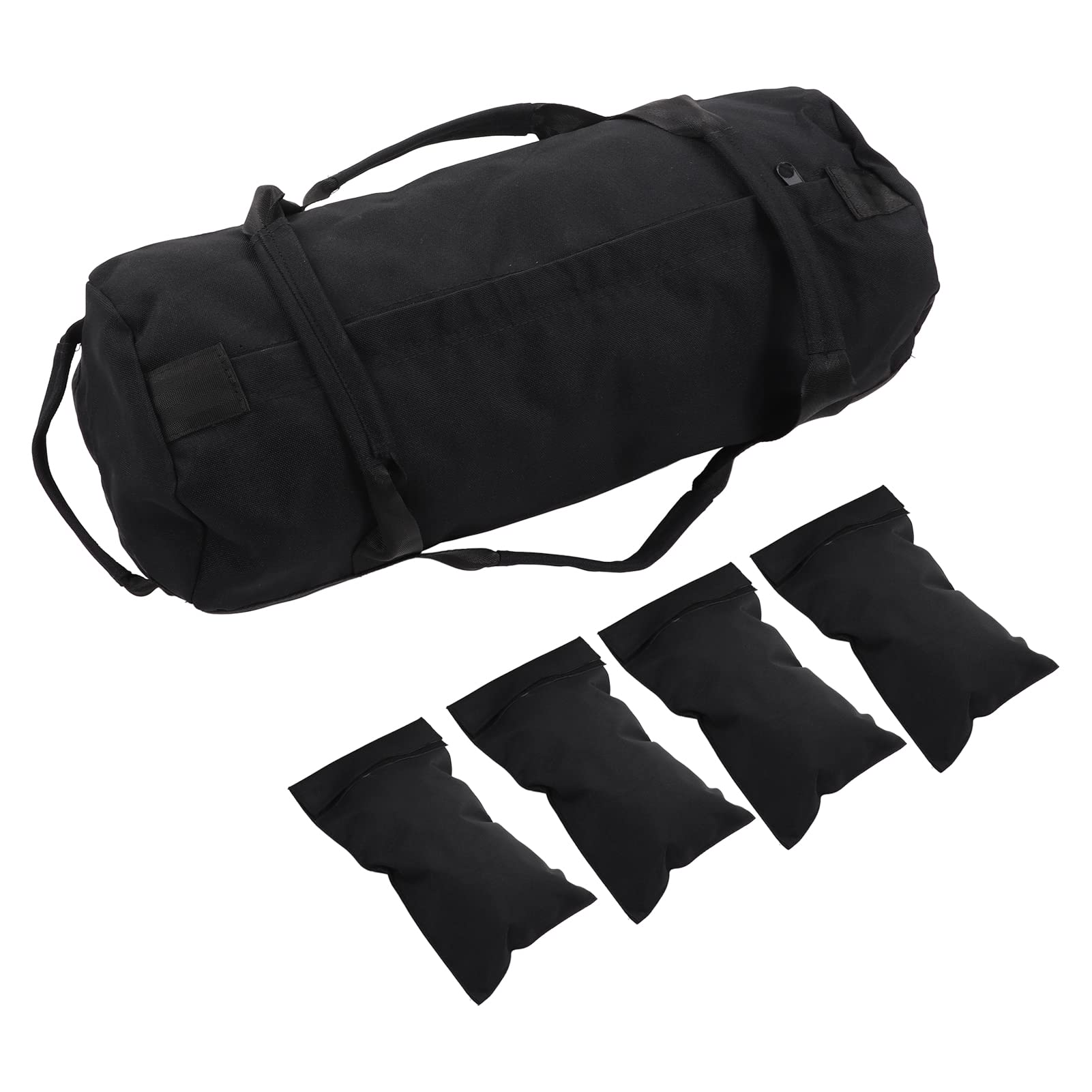 Saco De Arena De Levantamiento De Pesas Saco De Arena De Tela Oxford Saco De Arena Ajustable Saco De Arena De Yoga Saco De Arena De Entrenamiento Resistente Para Entrenamiento Físico Culturismo Entren
