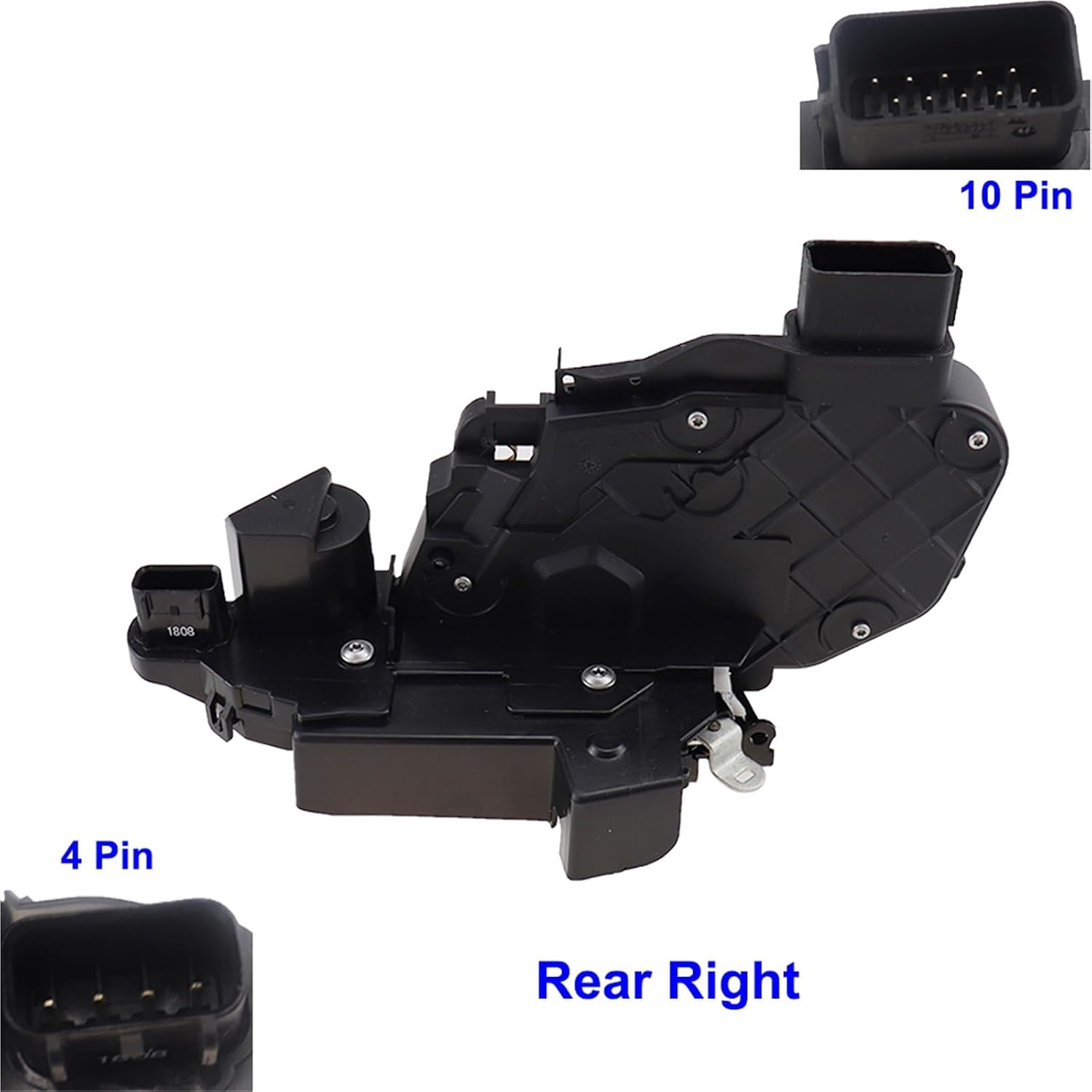 Car Door Lock Actuator Latch Motor Soft Close LR013890 LR013892 LR014100 1Pcs(Rear Right)