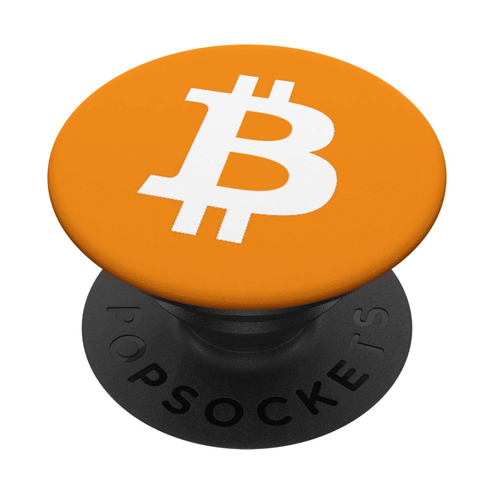 Amazon.com: Bitcoin Maximalist Symbol Logo Cryptocurrency PopSockets  Swappable PopGrip : Cell Phones & Accessories