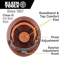 Vista 4 de Klein Tools Paquete de casco duro con faro recargable