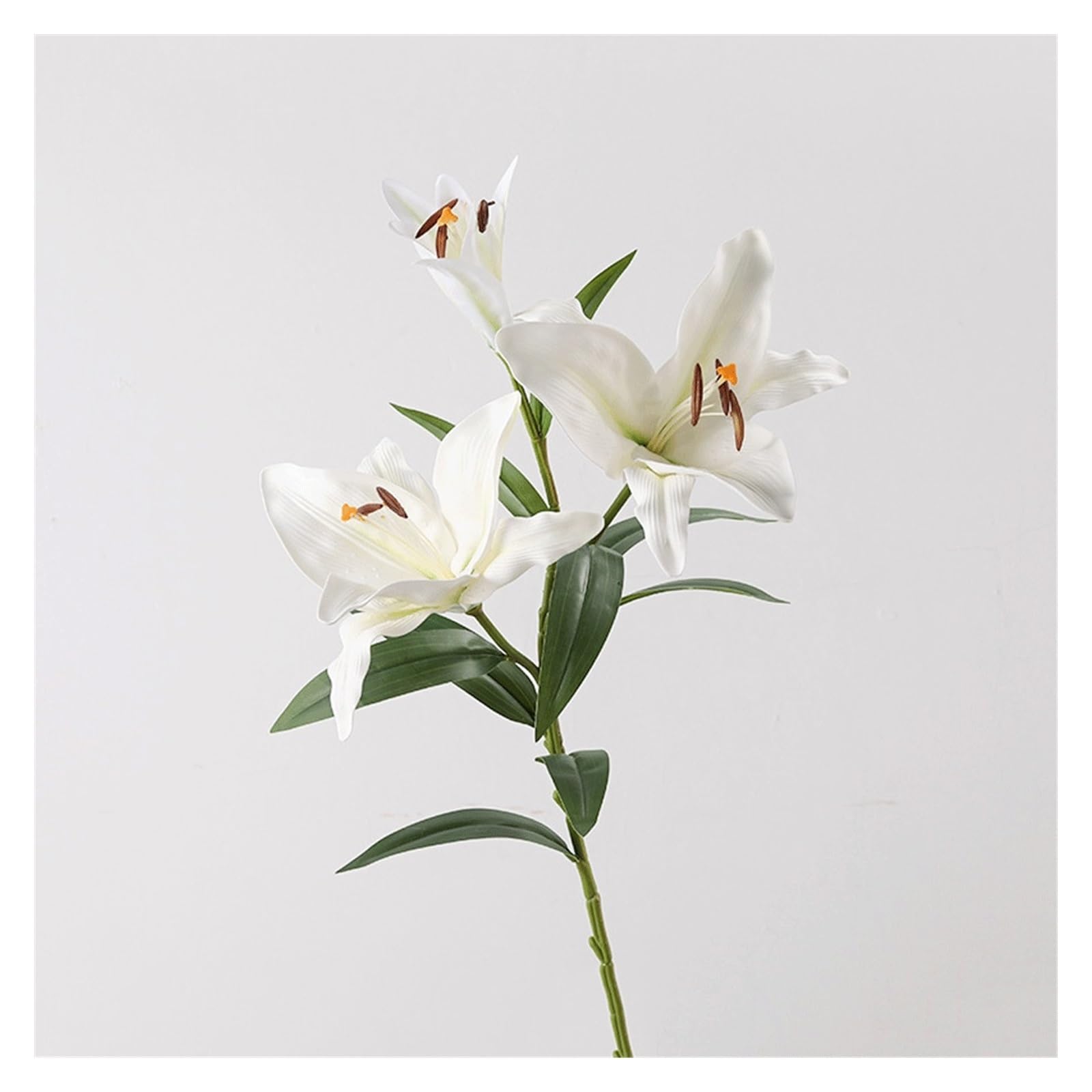 Lys artificiel surdimensionné parfumé pour décoration maison