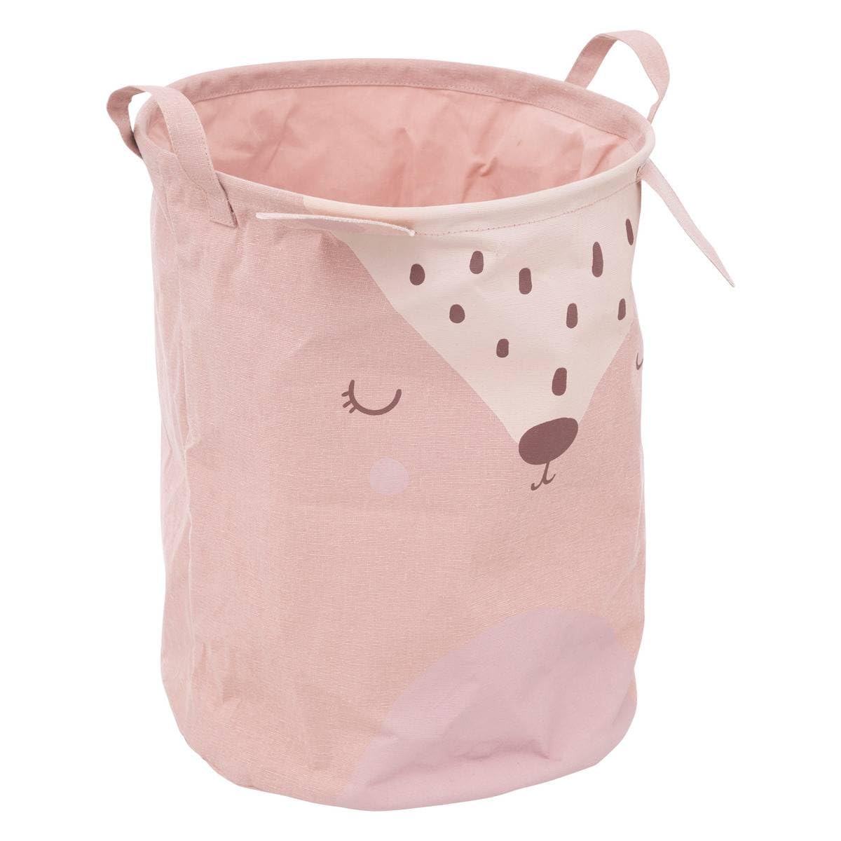 ATMOSPHERA CREATEUR D'INTERIEUR - Borsa portaoggetti in cervo rosa d32cm