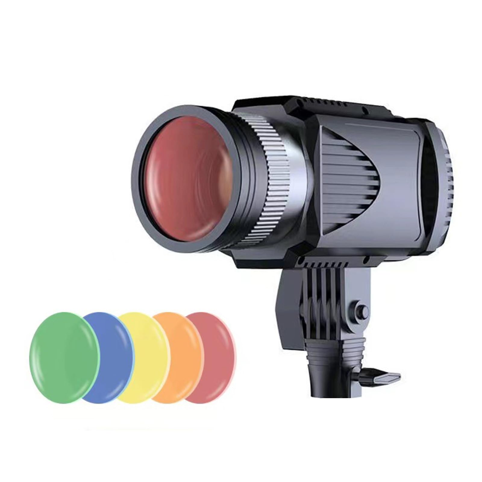 Potente juego de luces LED de estudio de 40 W para transmisión en vivo profesional y fotografía con temperatura de color ajustable