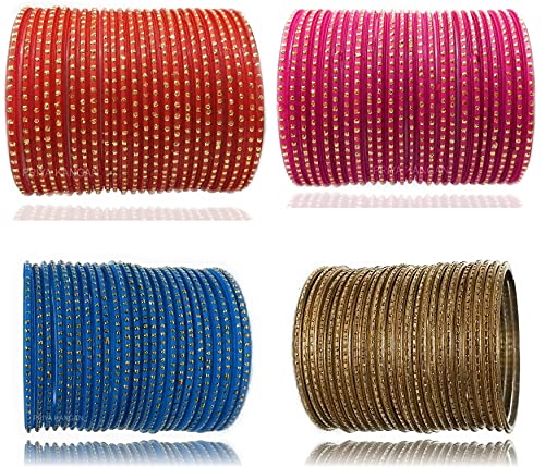 Pulseras de cristal para regalar en fiestas: lote de 96 brazaletes con diseño puntos de león