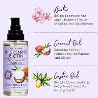 Vista 2 de Aceite para el cabello Pro-Growth de Biotina Espesante 3.4 fl oz