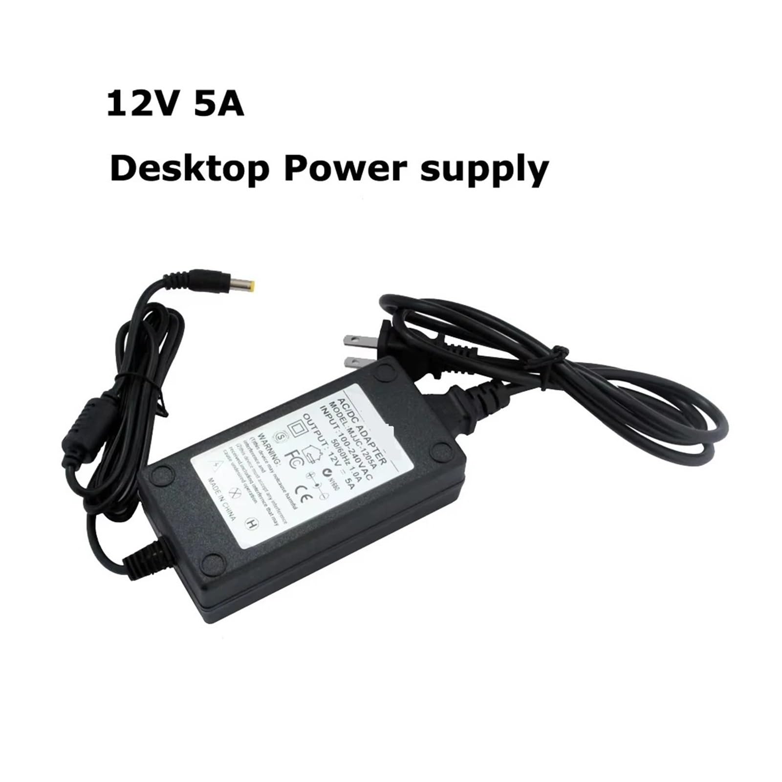 DC 12V Adapter Netzteil LED Treiber Schalttransformator 1A 2A 3A 5A EU AC 110V 220V auf 12 Volt LED-Lichtleiste Netzteil (EU Netzstecker, 12V 2A)