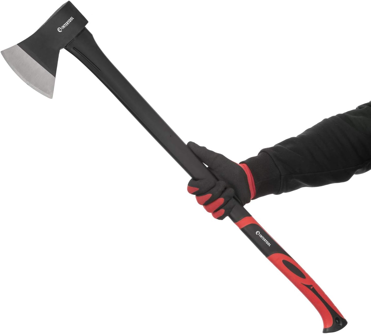 INTERTOOL 36 Inch Chopping Axe | Heavy Duty Wood Cutting