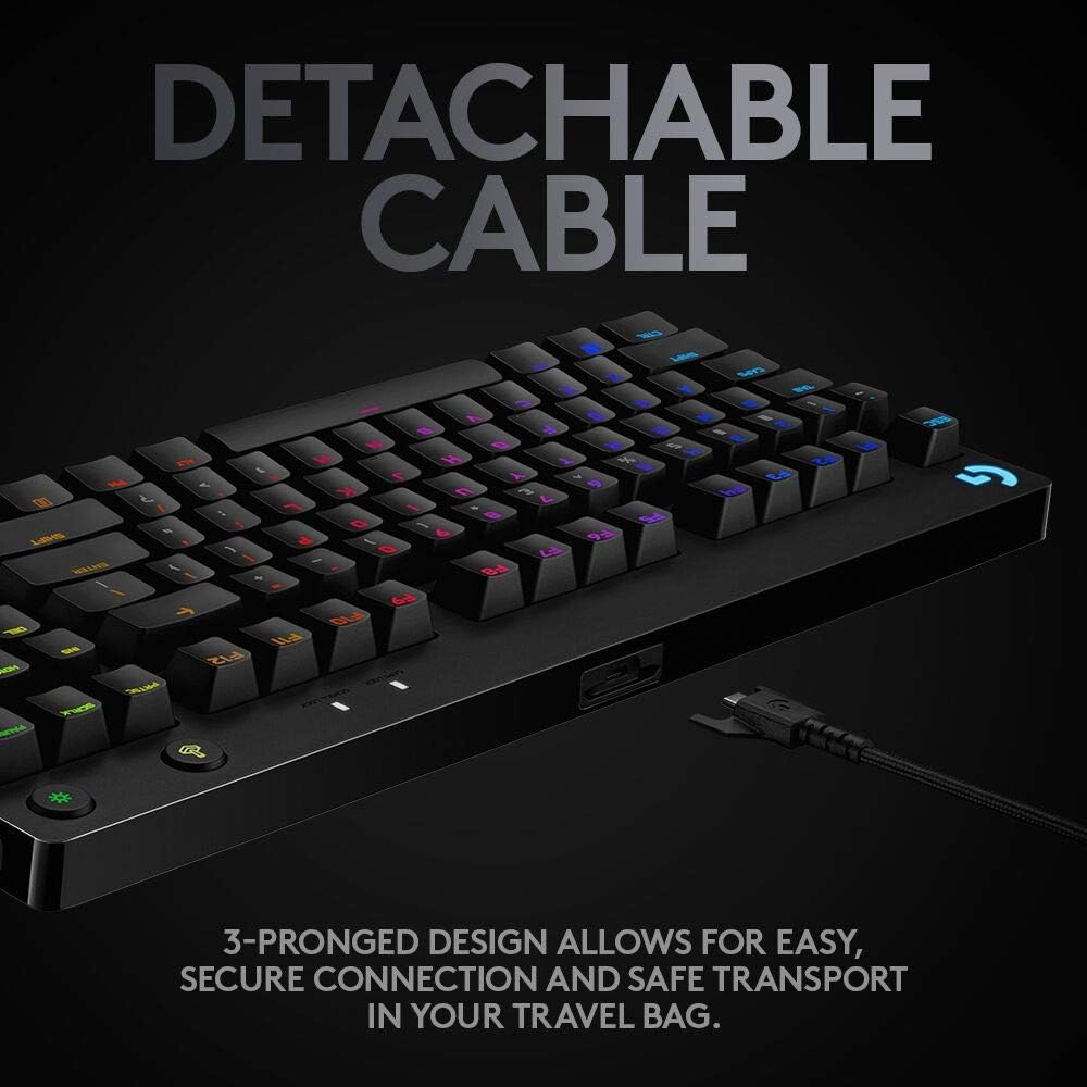 Amazon.com: Logitech G PRO Mechanical Gaming Keyboard, Ultra