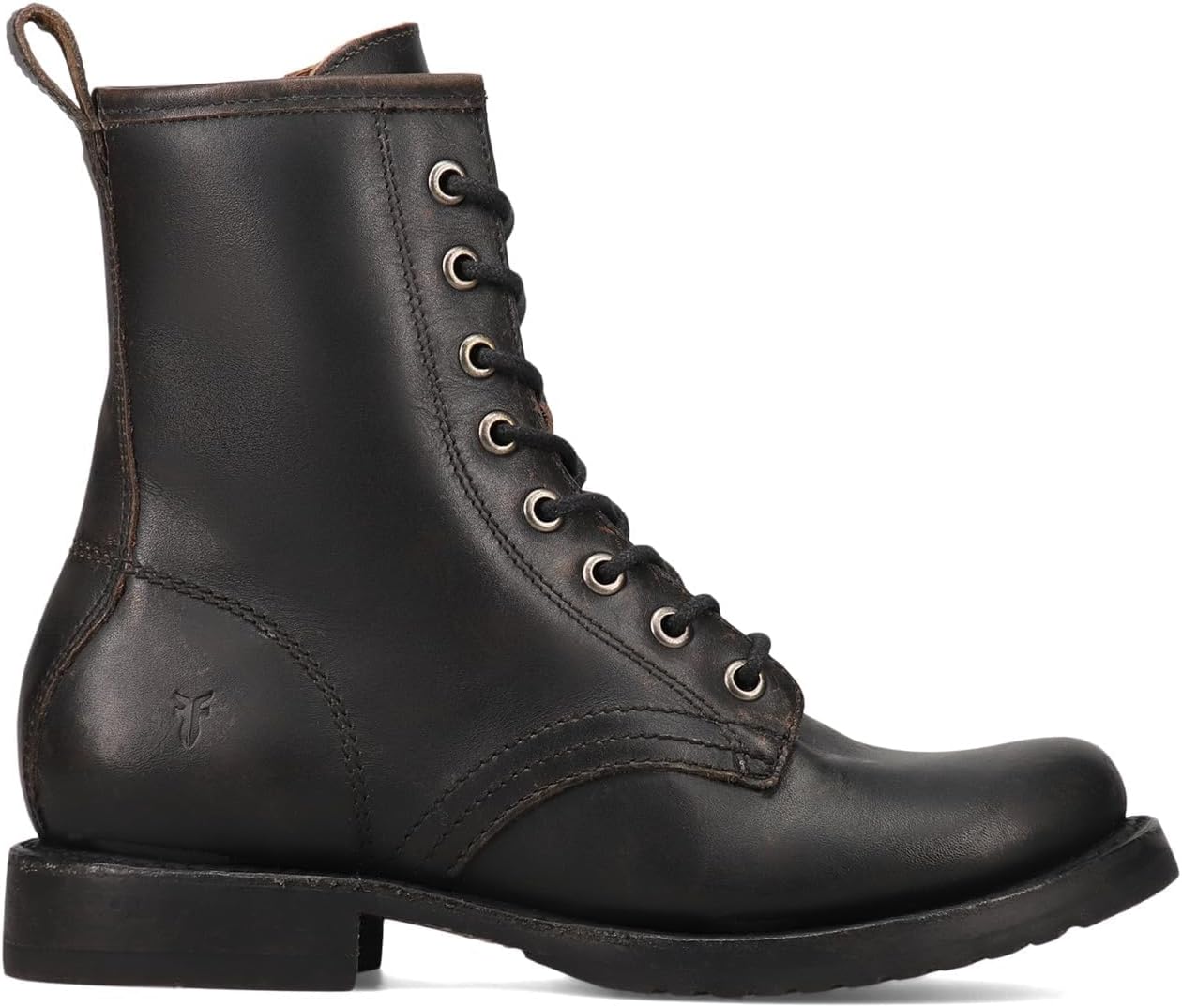 Frye Veronica Women’s Combat Boots Crafted from Hand-Burnished Vintage Italian Leather with Genuine Stitch-Down Welt Construction and Leather Lining – 6 ¾” Shaft Height - Image 6