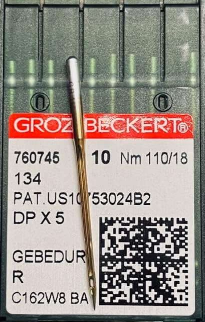 Needle It Up with Groz-Beckert Needle 134 / DPx5 / 135x5 / 15x7 / SY 1955 / GEBEDUR - Size - 110/18 (100PK)