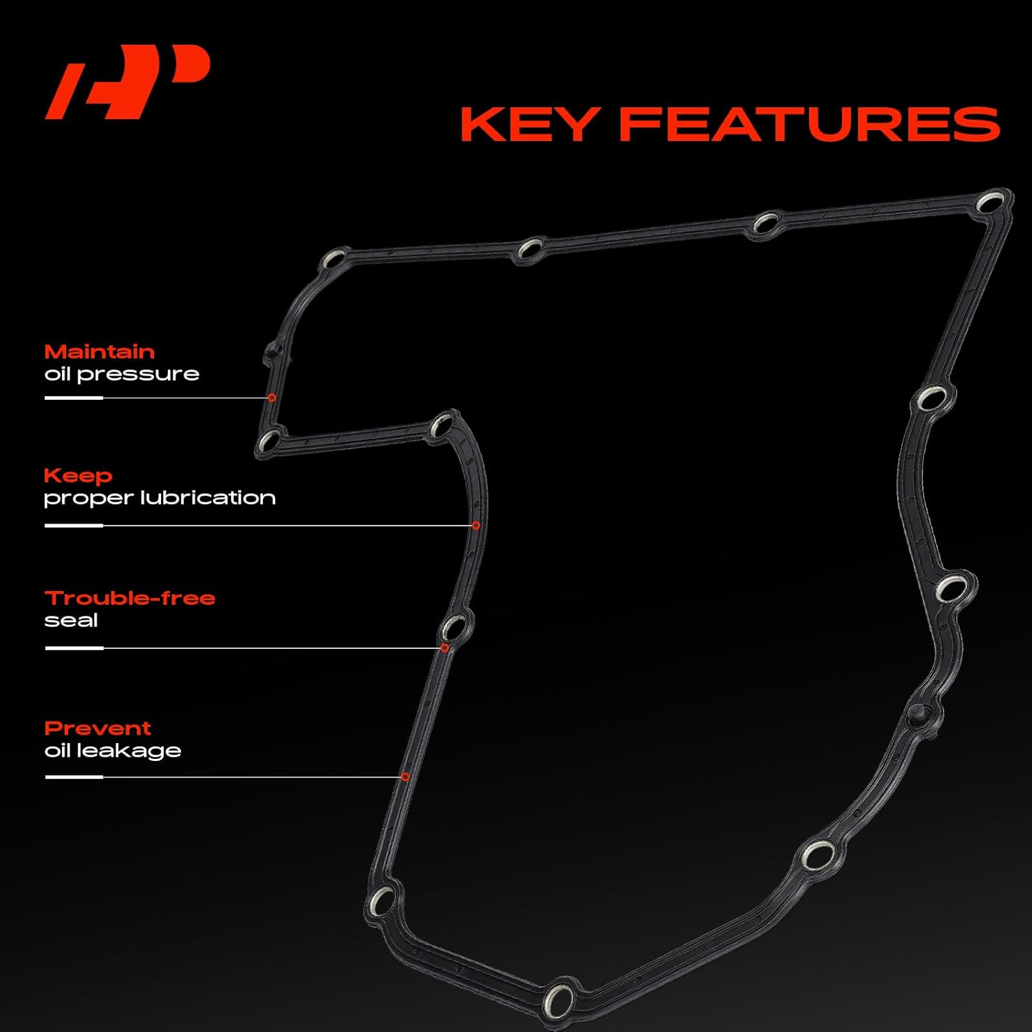 A-Premium Transmission Oil Pan Gasket Set, Compatible with Chevrolet Malibu, HHR, Cobalt, Cavalier, Classic & Oldsmobile Achieva, Alero, Cutlass & Pontiac G5, G6, Grand Am, Pursuit & Saturn & Daewoo