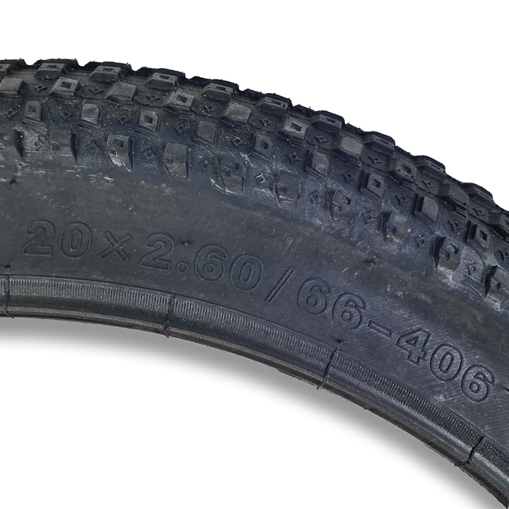 KIT 2 COPERTONI FAT BIKE BICI ELETTRICA 20 X 2.60 66 406