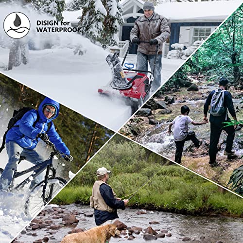 Image of Waterproof Socks Men Women Cushion Breathable Hiking Wading Skiing Outdoor Sport Crew Socks