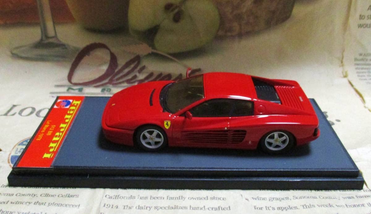 Amazon.co.jp: 絶版 完成品 AMR 1/43 1992 Ferrari 512TR レッド