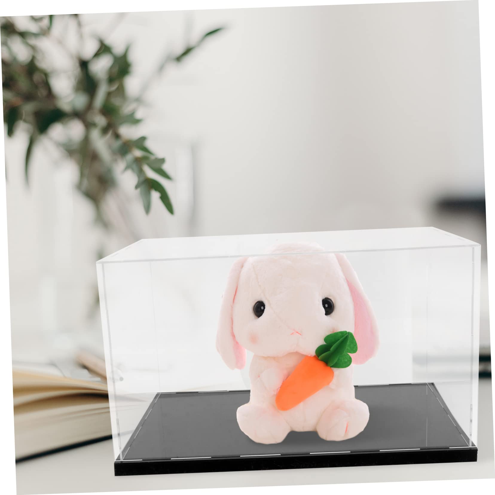 Gatuida Schaukasten Aus Acryl Transparente Acryl-kiste Stabile -modellvitrine Transparente Box Für Sammlerstücke Handgefertigte Modellpräsentation