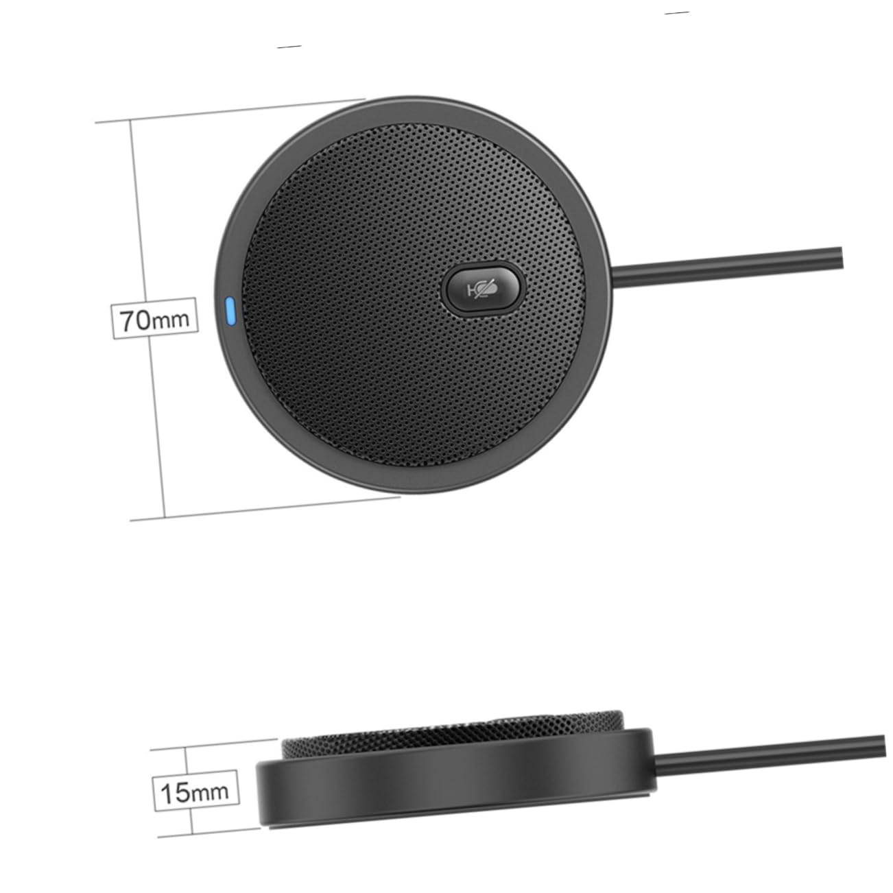 Studiomikrofon mit Stativ und Halterung Inklusive Kabel und Popfilter-Set für Optimalen Klang bei Gesangsaufnahmen