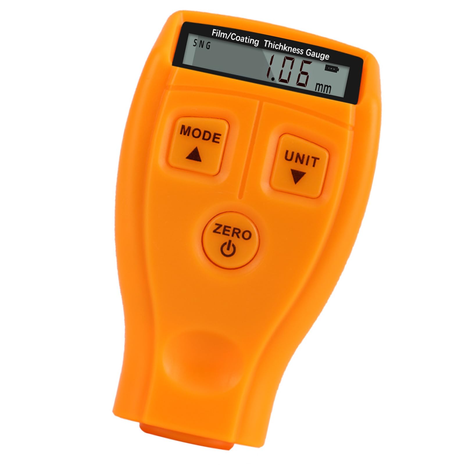 Car Paint Thickness Gauges Digital Meter Electroplate Coating Tester Detector High Contrast Thickness Measure Instrument Vehicle Paint Depth Gauge