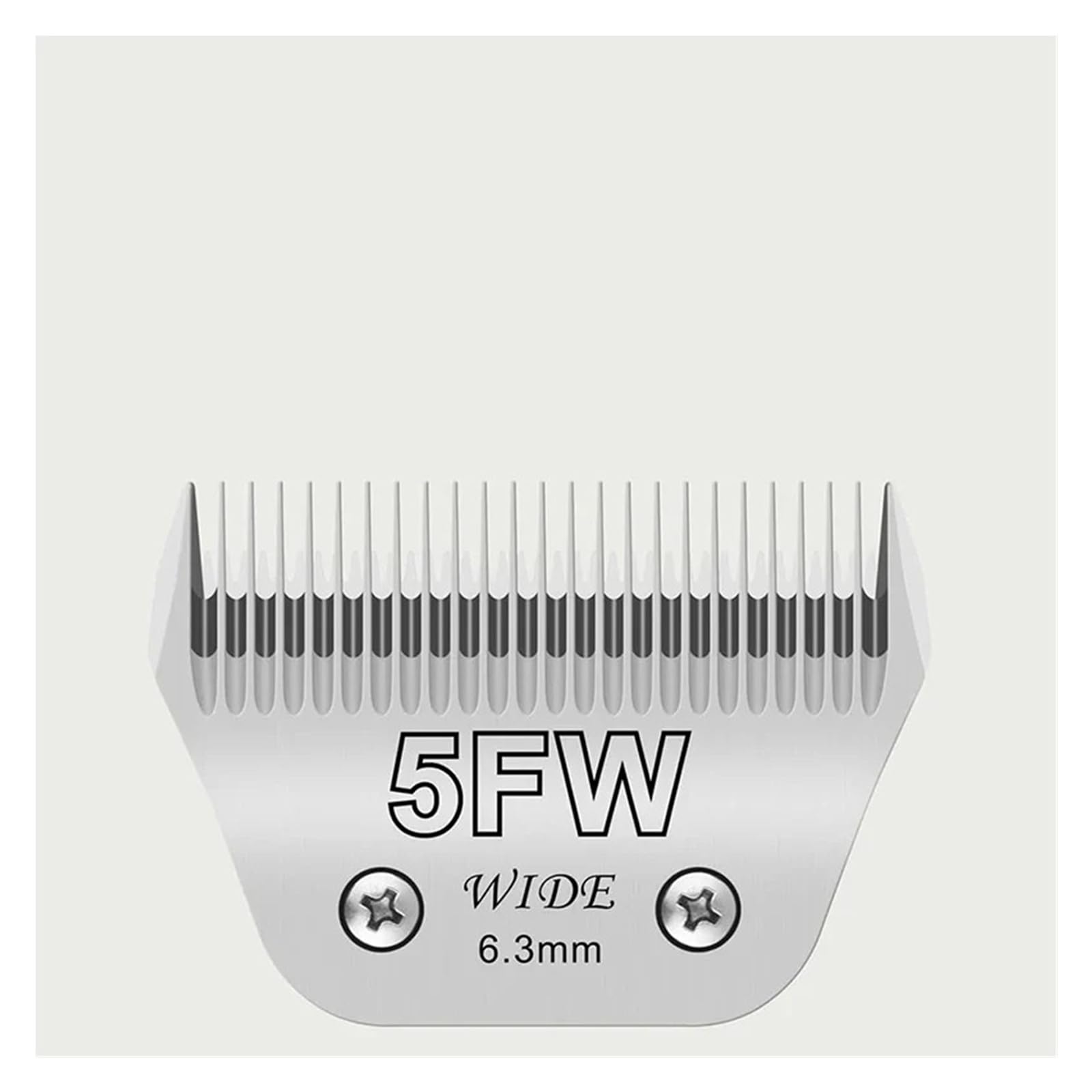 Lama Di Ricambio Staccabile For Animali Domestici, Cani E Cavalli, 5FW, Compatibile Con Andis, Compatibile Con OSTER, A5, Compatibile Con Wahl, Tosatrici Km10(5FW wide)