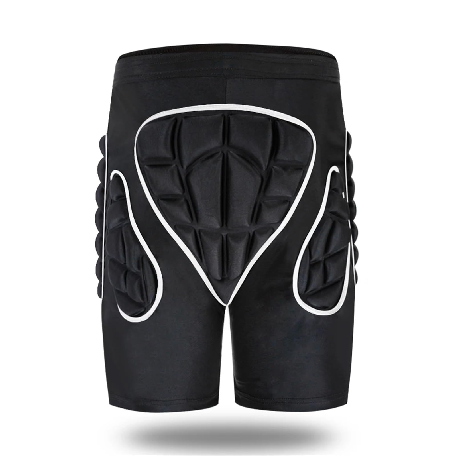 Short de Ski Rembourré EVA Extreme Sports de Plein air Ski Skate Snowboard Protection Ski Protecteur Patinage Protecteur Hanche Rembourré Shorts(ML101-B,XL)