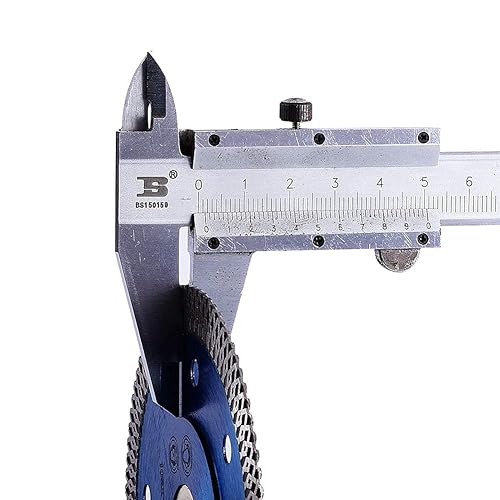 Miniatura 4 de GoYonder Hoja de sierra de diamante súper fina de 4 pulgadas para cortar azulejos de porcelana, cerámica de mármol de granito (4 pulgadas, azul, 2